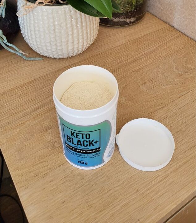 Keto Black powder photo